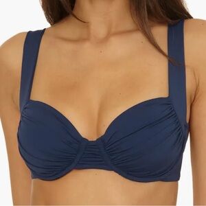 BECCA Deep Blue Bikini Top